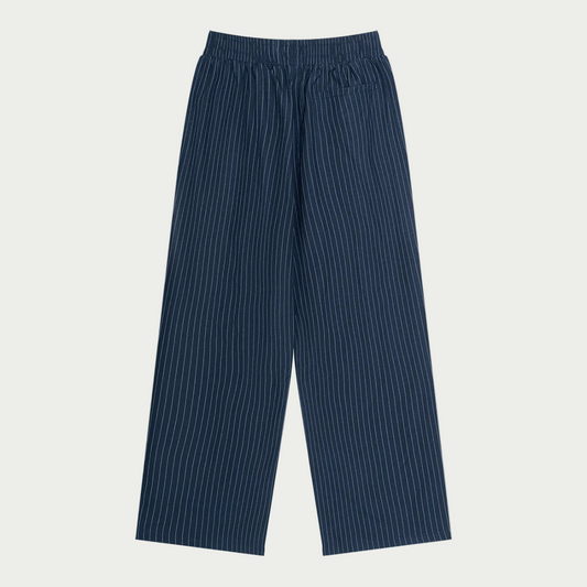 Pinstripe Track Bottoms