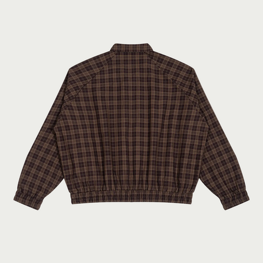 Checked Track Jacket