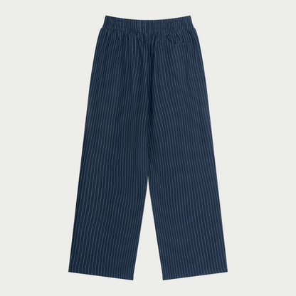 Pinstripe Track Bottoms