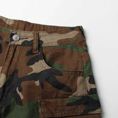 Relaxed Camo Cargo Pants