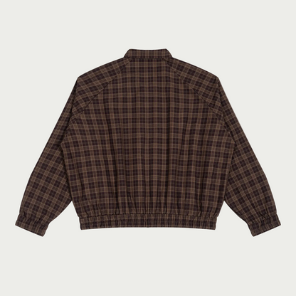 Checked Track Jacket