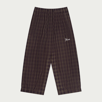 Checked Track Bottoms