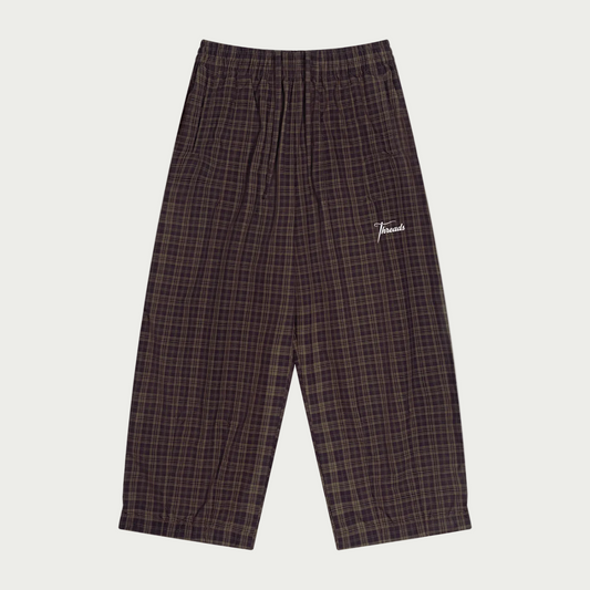 Checked Track Bottoms