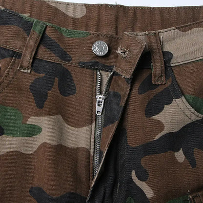 Relaxed Camo Cargo Pants