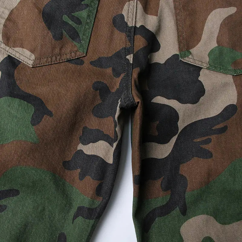 Relaxed Camo Cargo Pants