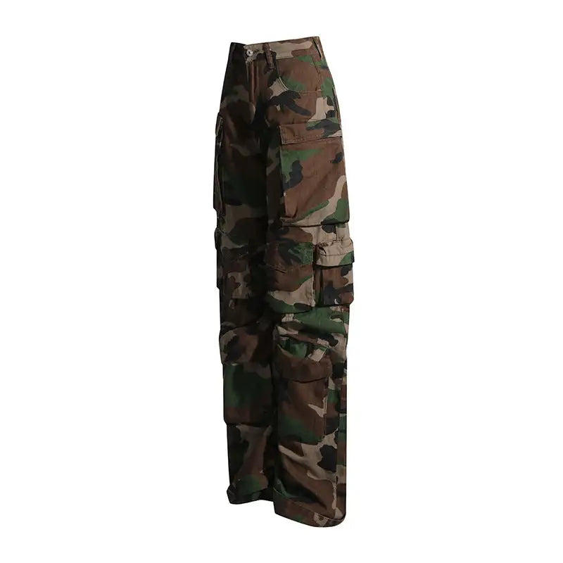 Relaxed Camo Cargo Pants