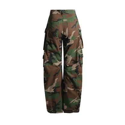 Relaxed Camo Cargo Pants