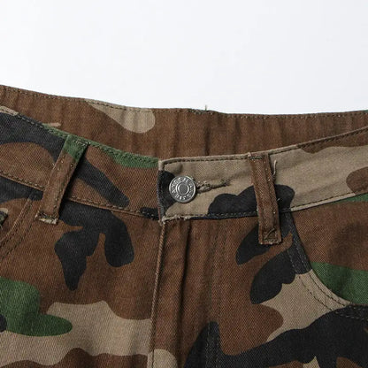 Relaxed Camo Cargo Pants