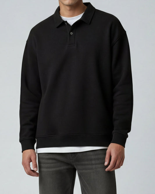 Heritage Polo Sweatshirt