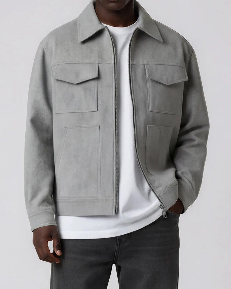 Statement Suede Jacket