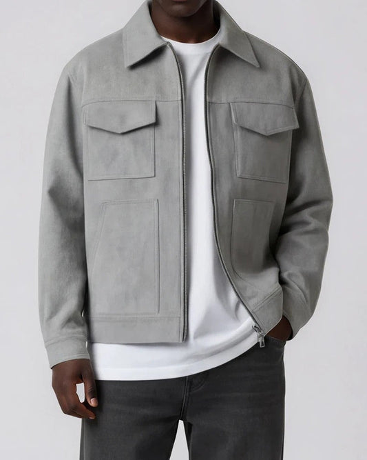 Statement Suede Jacket