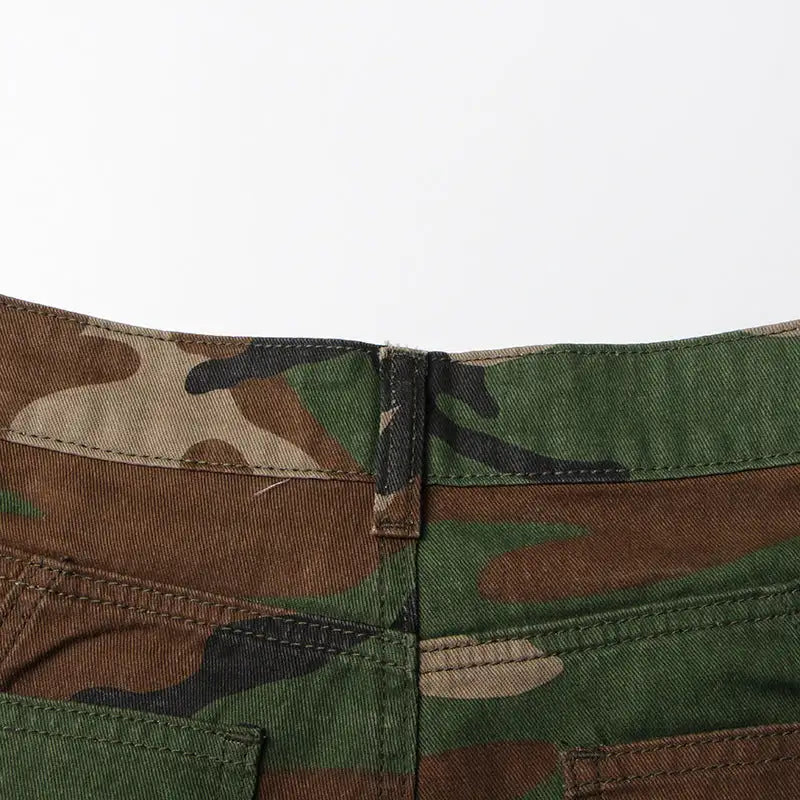 Relaxed Camo Cargo Pants