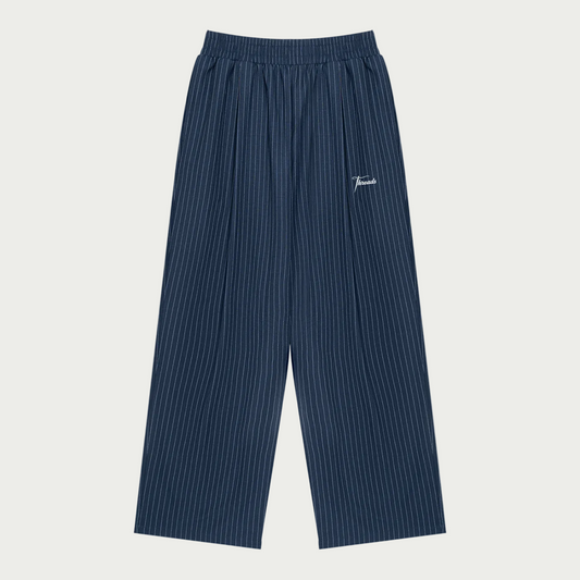 Pinstripe Track Bottoms