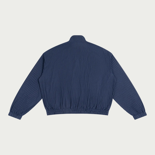 Pinstripe Track Jacket