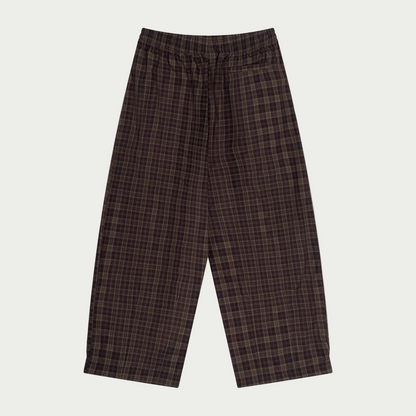 Checked Track Bottoms