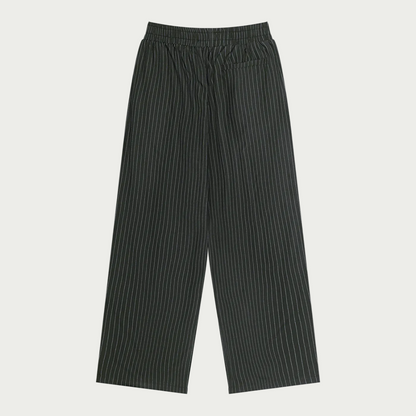 Pinstripe Track Bottoms